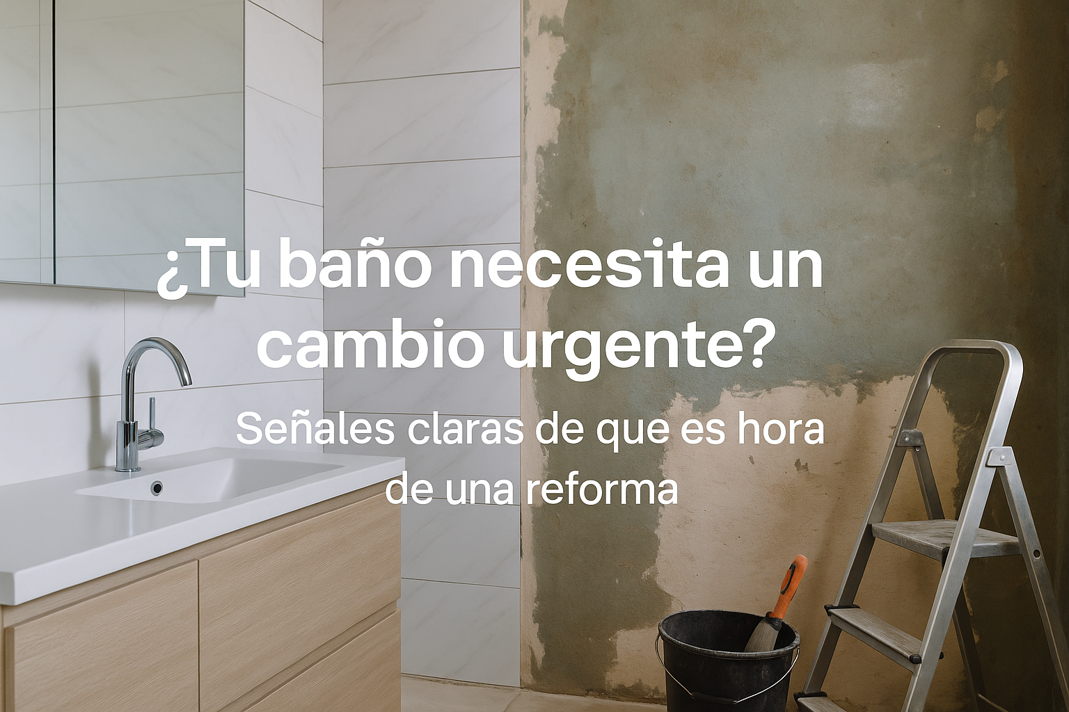 ¿Tu baño necesita un cambio urgente? Señales claras de que es hora de una reforma